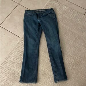 American Eagle Outfitters Blue Straight Leg Jeans